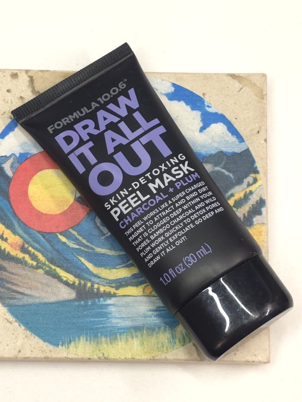 SEALED Formula 10.0.6 Draw It All Out Skin Detoxing Peel Charcoal Mask - 1oz